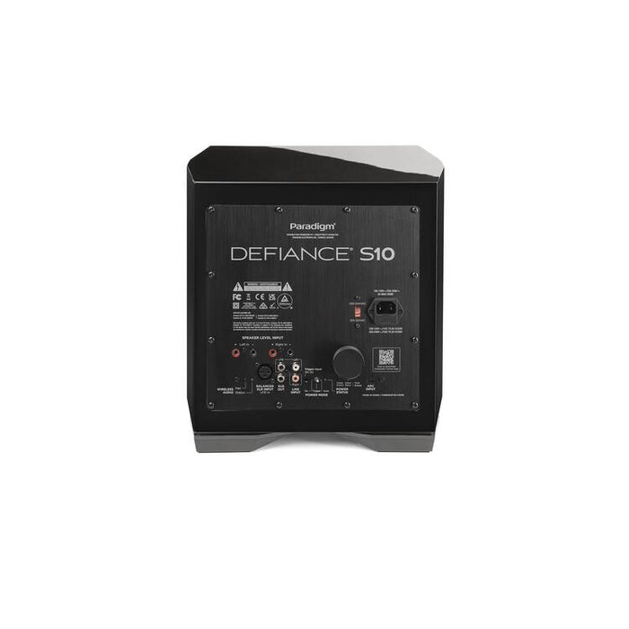 Paradigm DEFIANCE S10 | Caisson de graves 10" - 500W RMS - Unité-Sonxplus Drummondville