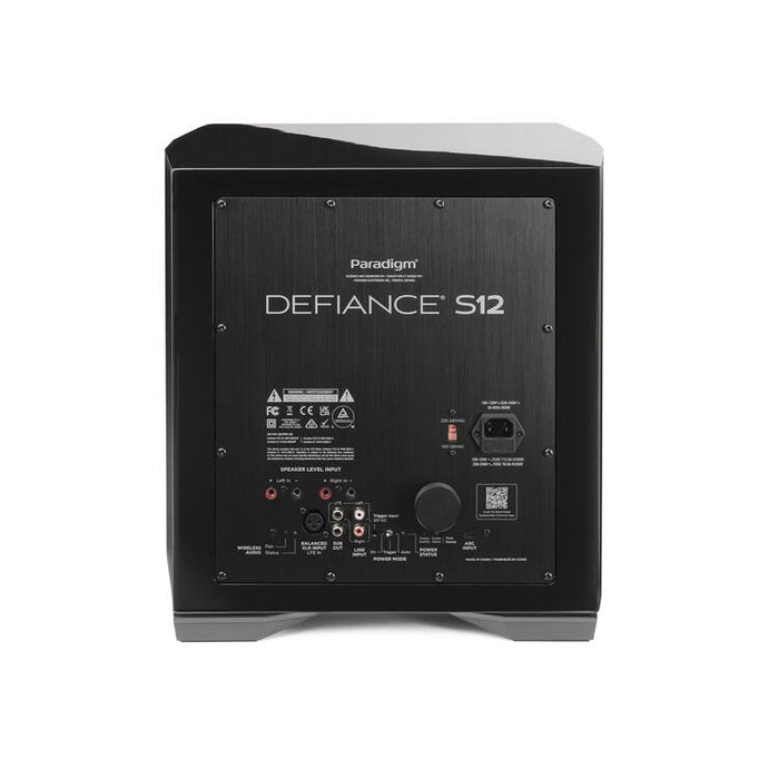 Paradigm DEFIANCE S12 | Caisson de graves 12" - 800W RMS - Unité-Sonxplus Drummondville
