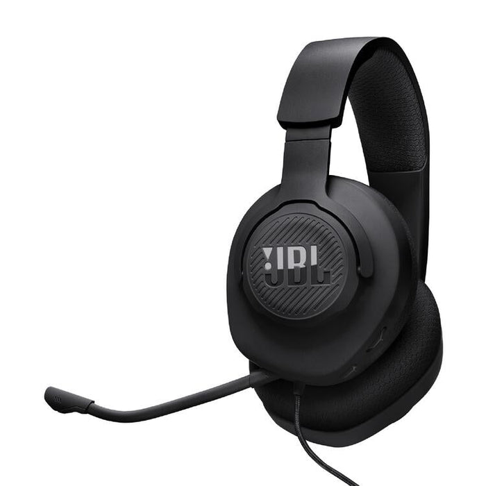 JBL Quantum 100 M2 | Casque de jeu filaire circum-auriculaire - Compatible avec toutes les plateformes - Noir-Sonxplus Drummondville