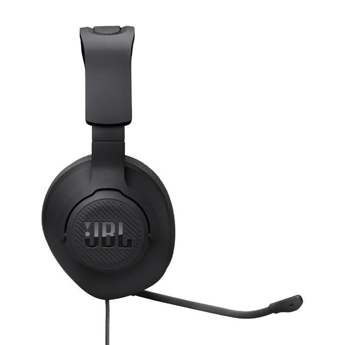JBL Quantum 100 M2 | Casque de jeu filaire circum-auriculaire - Compatible avec toutes les plateformes - Noir-Sonxplus Drummondville