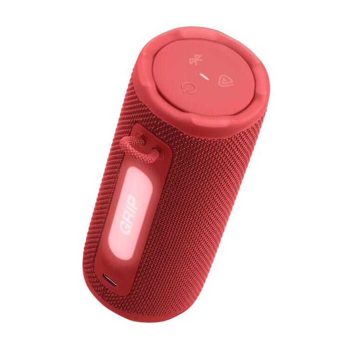 JBL Grip | Haut-parleur portatif - Bluetooth - Lumière ambiante - Rouge-SONXPLUS Drummondville