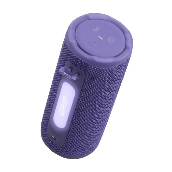 JBL Grip | Haut-parleur portatif - Bluetooth - Lumière ambiante - Mauve-SONXPLUS Drummondville