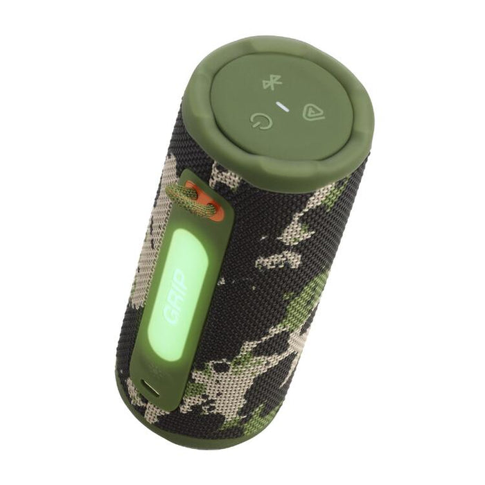 JBL Grip | Haut-parleur portatif - Bluetooth - Lumière ambiante - Camouflage-SONXPLUS Drummondville