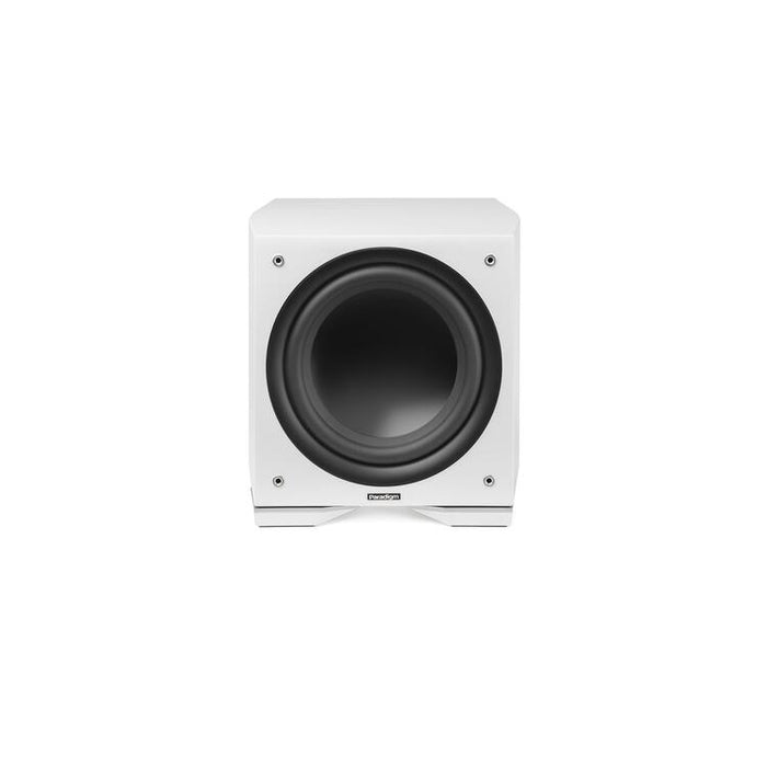Paradigm DEFIANCE S10 | Caisson de graves 10" - 500W RMS - Unité - Blanc-SONXPLUS Drummondville