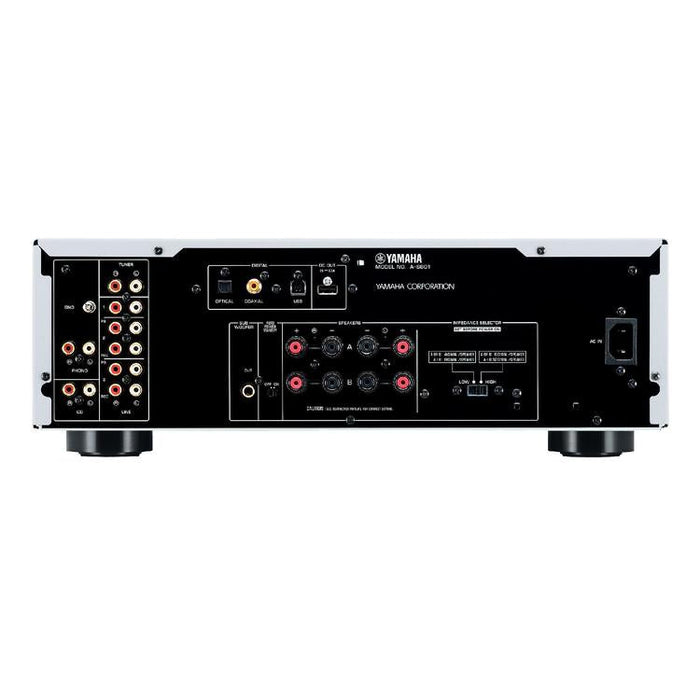 Yamaha A-S801S | Amplificateur Stéréo intégré 2 canaux - Argenté-Sonxplus Drummondville