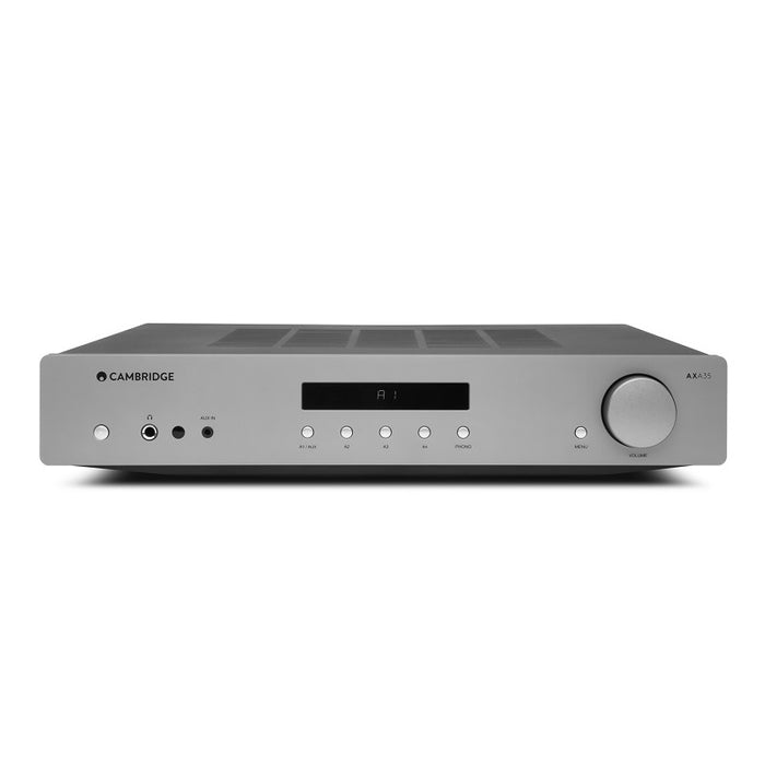 Cambridge AX-A35 | Amplificateur intégré - 35 W - Télécommande - Gris-Sonxplus Drummondville