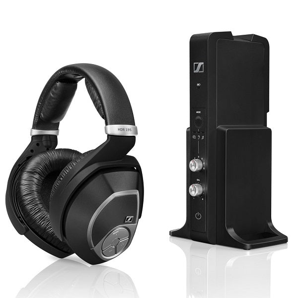Sennheiser RS195 | Écouteurs TV sans fil circum-auriculaires - Noir | Sonxplus Drummondville