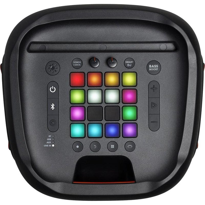 JBL PartyBox 1000 | Haut-parleur portable - Bluetooth - Effets lumineux - Entrées microphone et guitare - Pad DJ - Lecture par USB-Sonxplus Drummondville