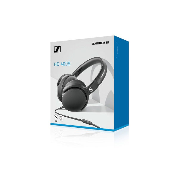 Sennheiser HD 400s | Écouteurs filaires circum-auriculaires - Noir-Sonxplus Drummondville