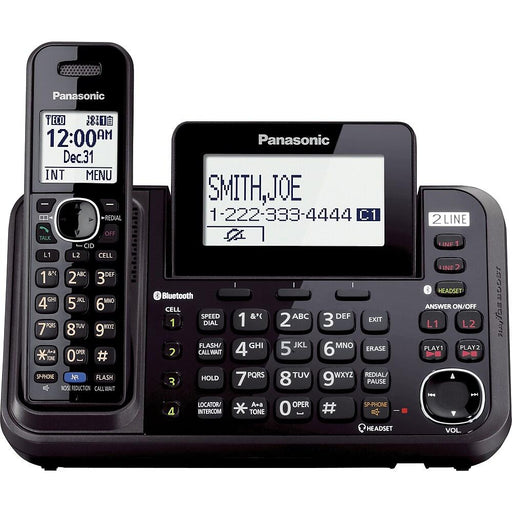 Panasonic KX-TG9541B | Téléphone sans fil - 1 combiné - Répondeur - Noir-Sonxplus Drummondville