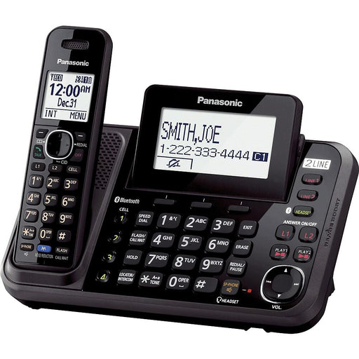 Panasonic KX-TG9541B | Téléphone sans fil - 1 combiné - Répondeur - Noir-Sonxplus Drummondville