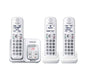 Panasonic KX-TGD593W | Téléphone sans fil - 3 combinés - Liaison cellulaire - Répondeur - Bluetooth - Blanc-Sonxplus Drummondville