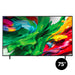 LG 75QNED85AUA | Téléviseur 75" - UHD 4K - Série QNED85A - 120Hz - Processeur IA a8 4K Gen2 - Noir | 01 | Sonxplus Drummondville