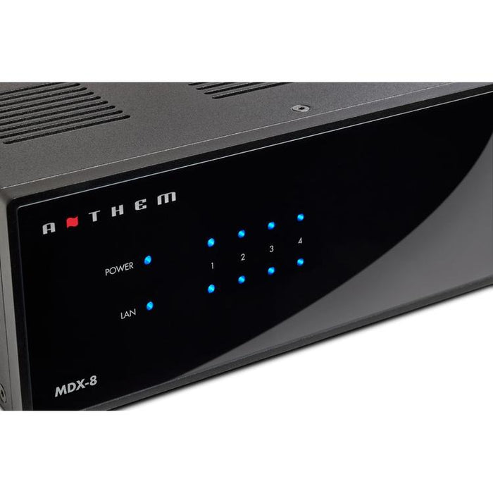 Anthem MDX8 | Amplificateur 8 canaux 4 zones et plus - Noir-Sonxplus Drummondville