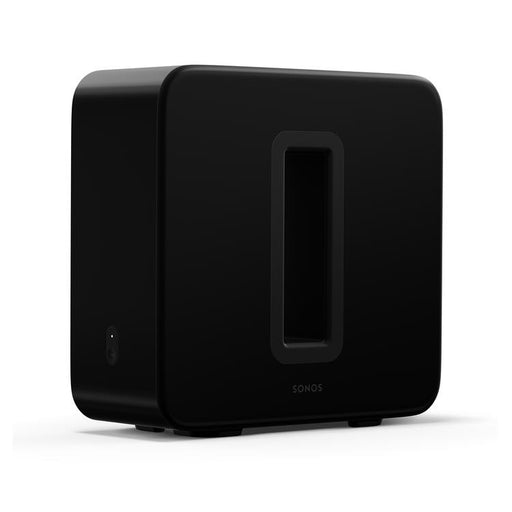 Sonos Sub (Gen 3) | Caisson de graves profondes ”Sub” sans fil - Noir-Sonxplus Drummondville