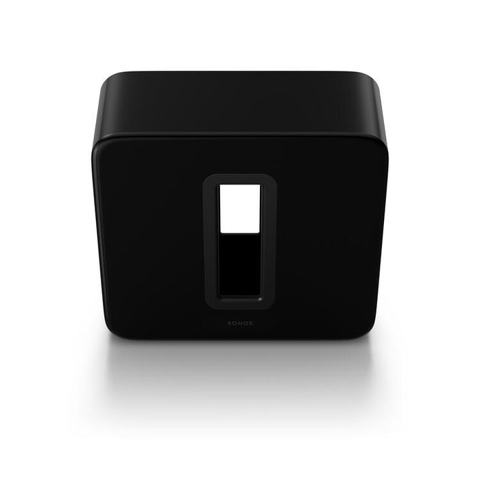 Sonos Sub (Gen 3) | Caisson de graves profondes ”Sub” sans fil - Noir-Sonxplus Drummondville