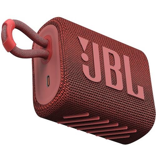 JBL GO3 | Mini haut-parleur portable Bluetooth - Étanche - Rouge-Sonxplus Drummondville