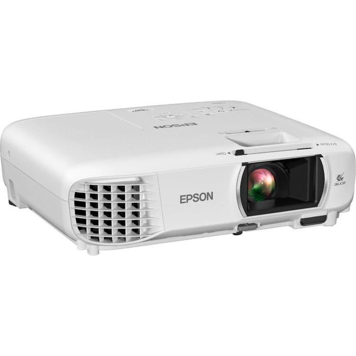 Epson Home Cinema 1080 | Projecteur 3LCD Cinéma maison - 16:9 - HD - 1080p - Blanc-Sonxplus Drummondville