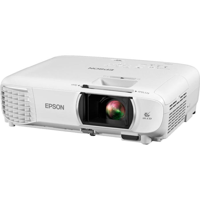 Epson Home Cinema 1080 | Projecteur 3LCD Cinéma maison - 16:9 - HD - 1080p - Blanc-Sonxplus Drummondville