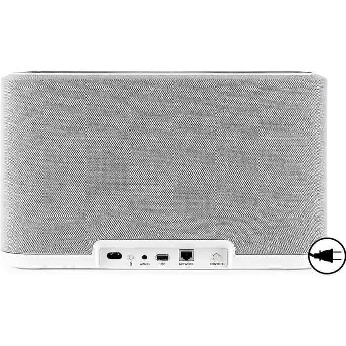 Denon HOME 350 | Haut-parleur intelligent sans fil - Bluetooth - Stéréo - HEOS intégré - Blanc-Sonxplus Drummondville