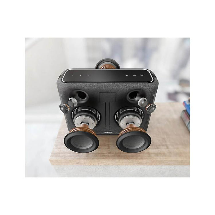 Denon HOME 250 | Haut-parleur sans fil - Bluetooth - Couplage Stéréo - HEOS intégré - Noir-Sonxplus Drummondville