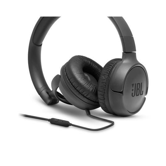 JBL Tune 500 | Écouteurs filaire supra-auriculaires - Noir-Sonxplus Drummondville