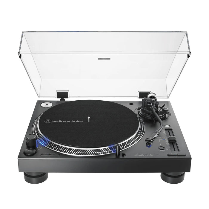 Audio-Technica LP140XP | Table tournante manuelle - Entraînement direct professionnelle - Noir | 01 | Sonxplus Drummondville