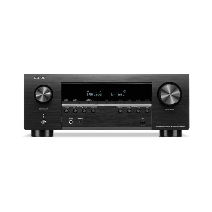 Denon AVR-S980H | Récepteur AV - 7.2 canaux d'amplification - Cinéma maison - 8K - HEOS - Noir | 01 | Sonxplus Drummondville