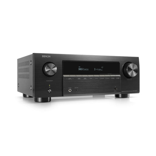 Denon AVRX2900H | Récepteur AV - 7.2 canaux - Cinéma maison - 8K - HEOS - Noir | 02 | Sonxplus Drummondville