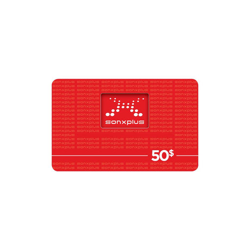 Carte cadeau 50 $-Sonxplus 