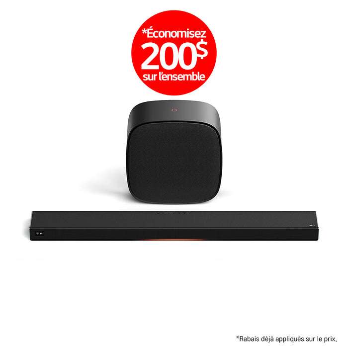 LG Sound Suite | Cinema Suite 7 - Barre de son H7+W7 | 01 | Sonxplus Drummondville