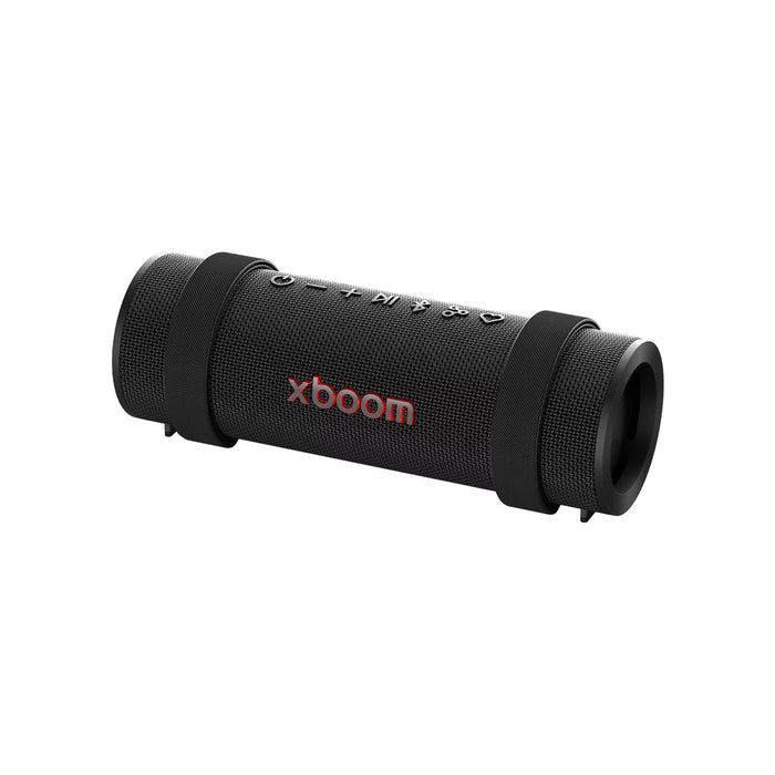 LG xboom Grab | Haut-parleur portatif - Bluetooth - IP67 - Éclairage AI - Noir-Sonxplus Drummondville