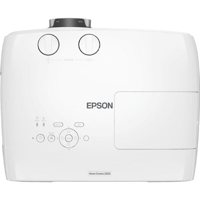 Epson Home Cinema 3200 | 3LCD Home Cinema Projector - 16:9 - 4K Pro-UHD - White | 05 | Sonxplus Drummondville