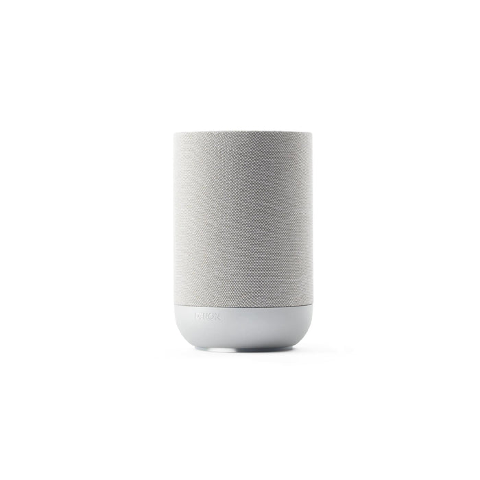 Denon HOME 200 | Haut-parleur intelligent sans fil - Bluetooth - Stéréo - Argent | 01 | Sonxplus Drummondville