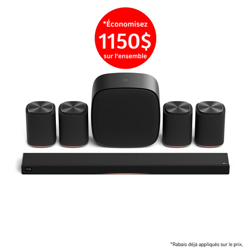 LG Sound Suite | Immersive Quad Suite 7 Pro - H7+4M7+W7 | 01 | Sonxplus Drummondville