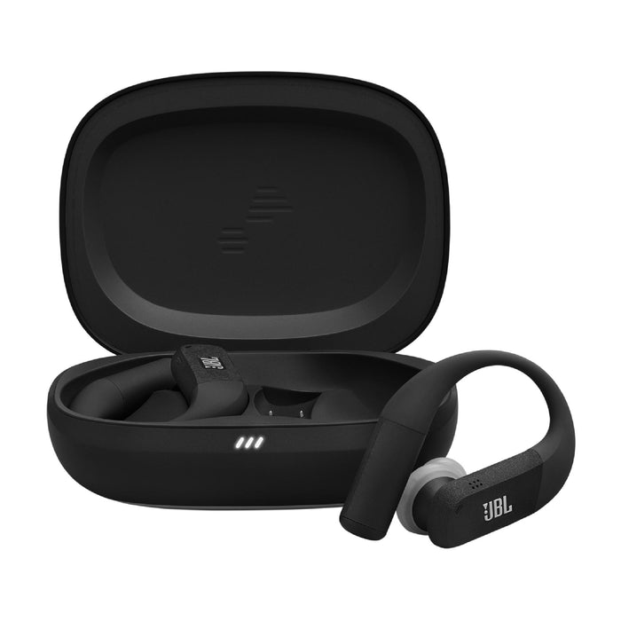 JBL Endurance Peak 4 | In-Ear Headphones - TwistLock - Black/Gray | 01 | Sonxplus Drummondville