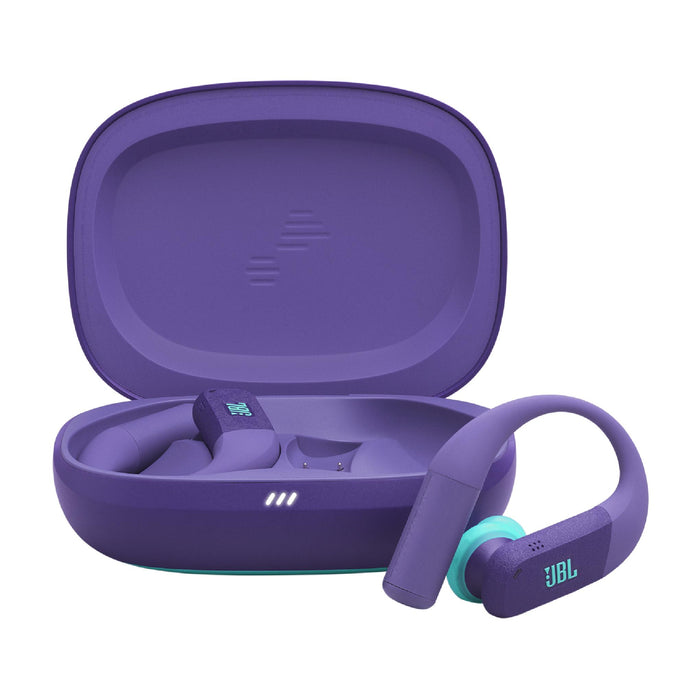 JBL Endurance Peak 4 | In-Ear Headphones - TwistLock  - Purple | 01 | Sonxplus Drummondville