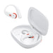 JBL Endurance Peak 4 | In-Ear Headphones - TwistLock  - White/Orange | 02 | Sonxplus Drummondville