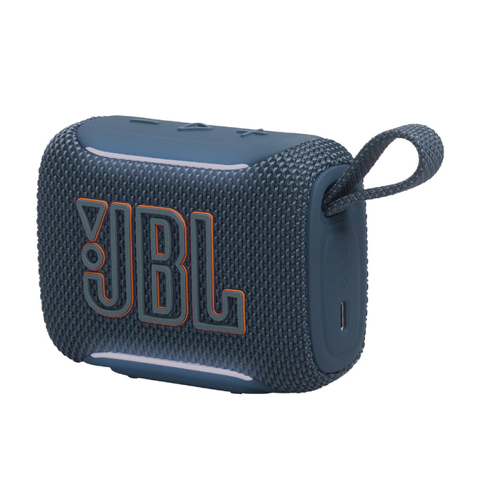 JBL GO 5 | Portable Mini Speaker - Bluetooth - 10-Hour Battery Life - IP68 - Blue | 01 | Sonxplus Drummondville