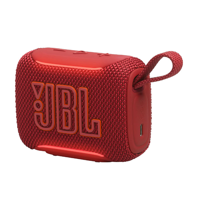 JBL GO 5 | Portable Mini Speaker - Bluetooth - 10-Hour Battery Life - IP68 - Red | 01 | Sonxplus Drummondville