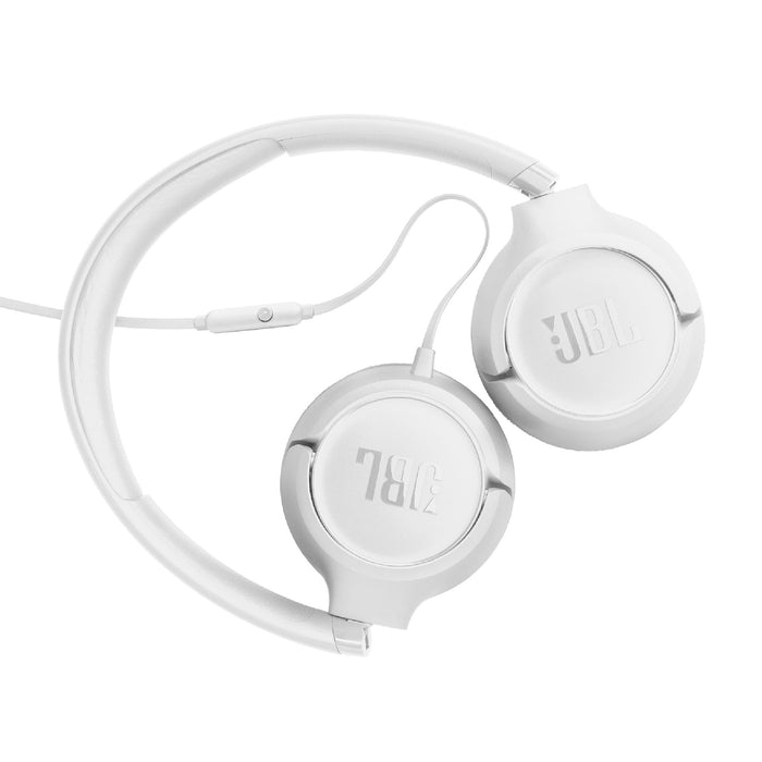 JBL Tune 530 | On-ear headphones - Wired - Foldable - White | 03 | Sonxplus Drummondville