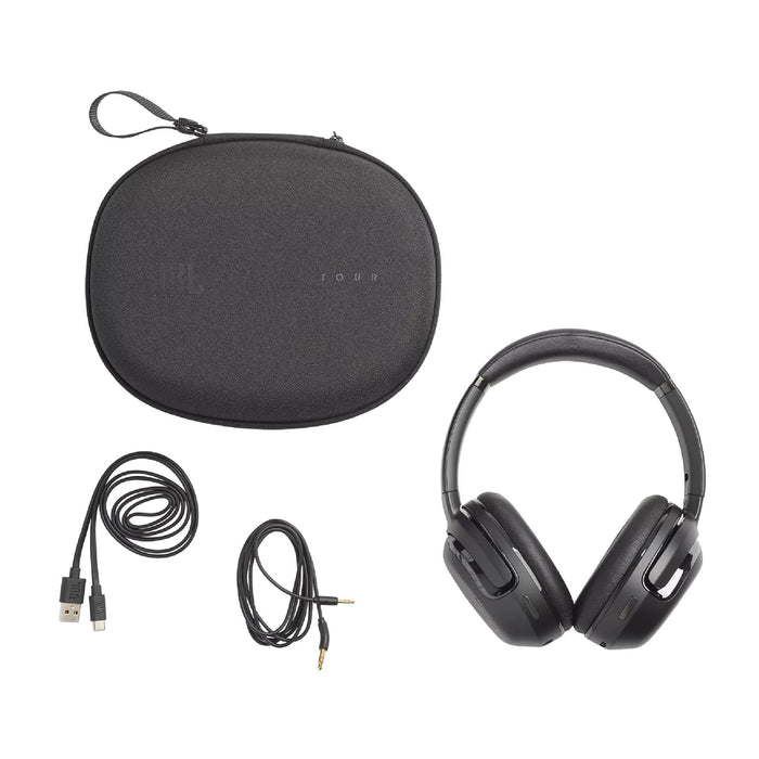 JBL Tour One M2 | Écouteurs circum-auriculaires - Sans fil - Bluetooth - Réduction de Bruit Adaptative - Noir-Sonxplus Drummondville