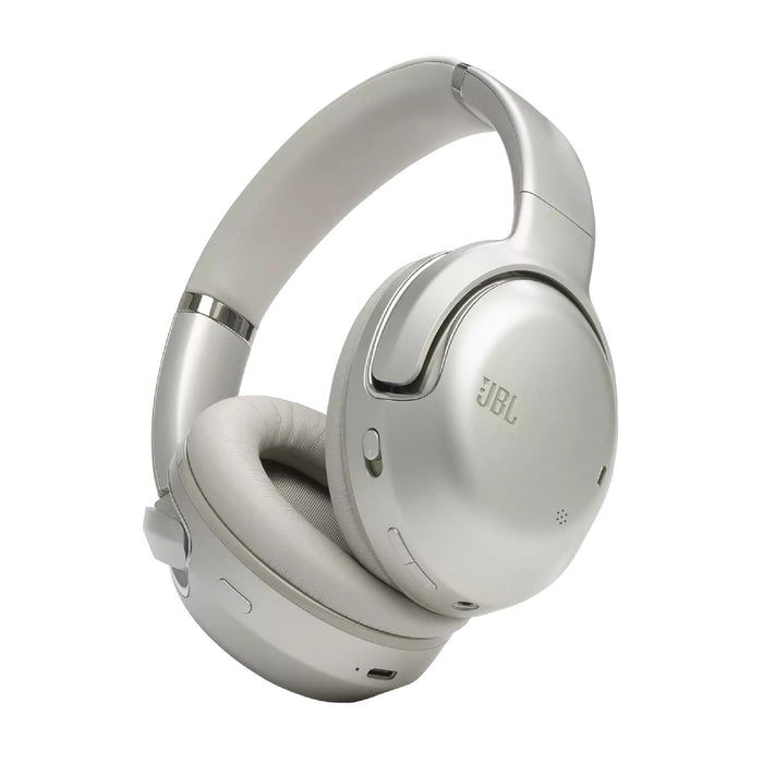 JBL Tour One M2 | Écouteurs circum-auriculaires - Sans fil - Bluetooth - Réduction de Bruit Adaptative - Champagne-Sonxplus Drummondville