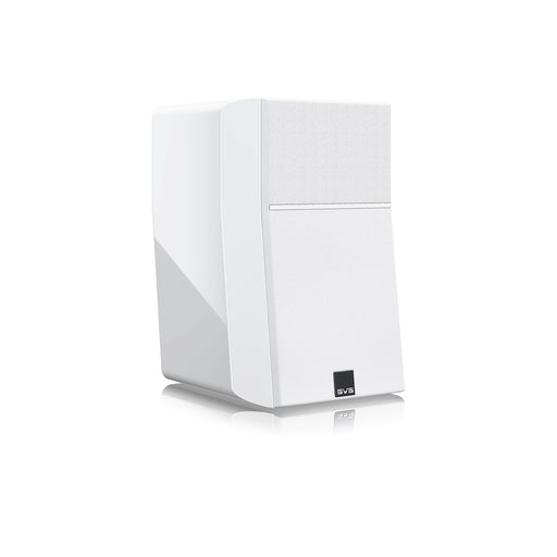 SVS Ultra Evolution Nano | Haut-parleurs de bibliothèque - Blanc Brillant - Paire-Sonxplus Drummondville